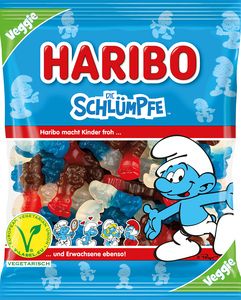 Haribo Schlümpfe 175g Veggie (MHD: 06/2025)