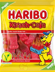 Haribo Kirsch Cola 175g Vegggie (MHD: 06/2025)