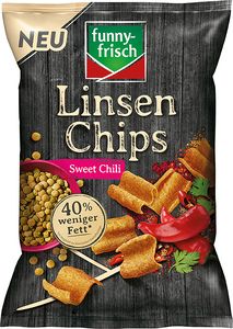 Chipsfrisch Funny-Frisch Lentil Chips Sweet Chilli 90g