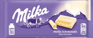 Milka Chocolate Bar White Chocolate 100g