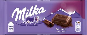 Milka Dark Chocolate Bar 100g