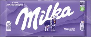 Milka Chocolate Bar Alpine Milk 100g