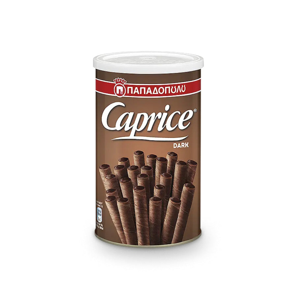 Caprice Wafer Rolls Dark 250g