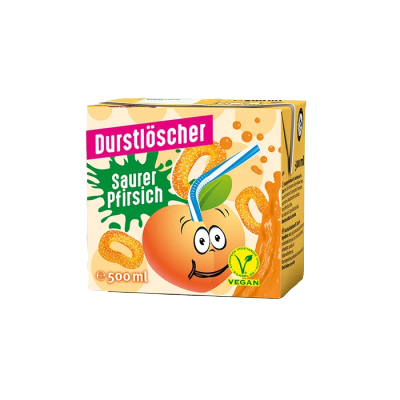 Durstlöscher Sour Peach Tetra 0,5l