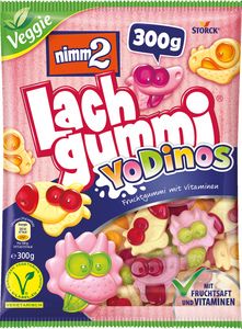 Nimm2 Lachgummi YoDinos 300g (MHD 05/25)