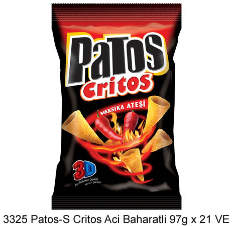 Patos Critos Mexican Chili 100g (MHD.: 18.08.25)