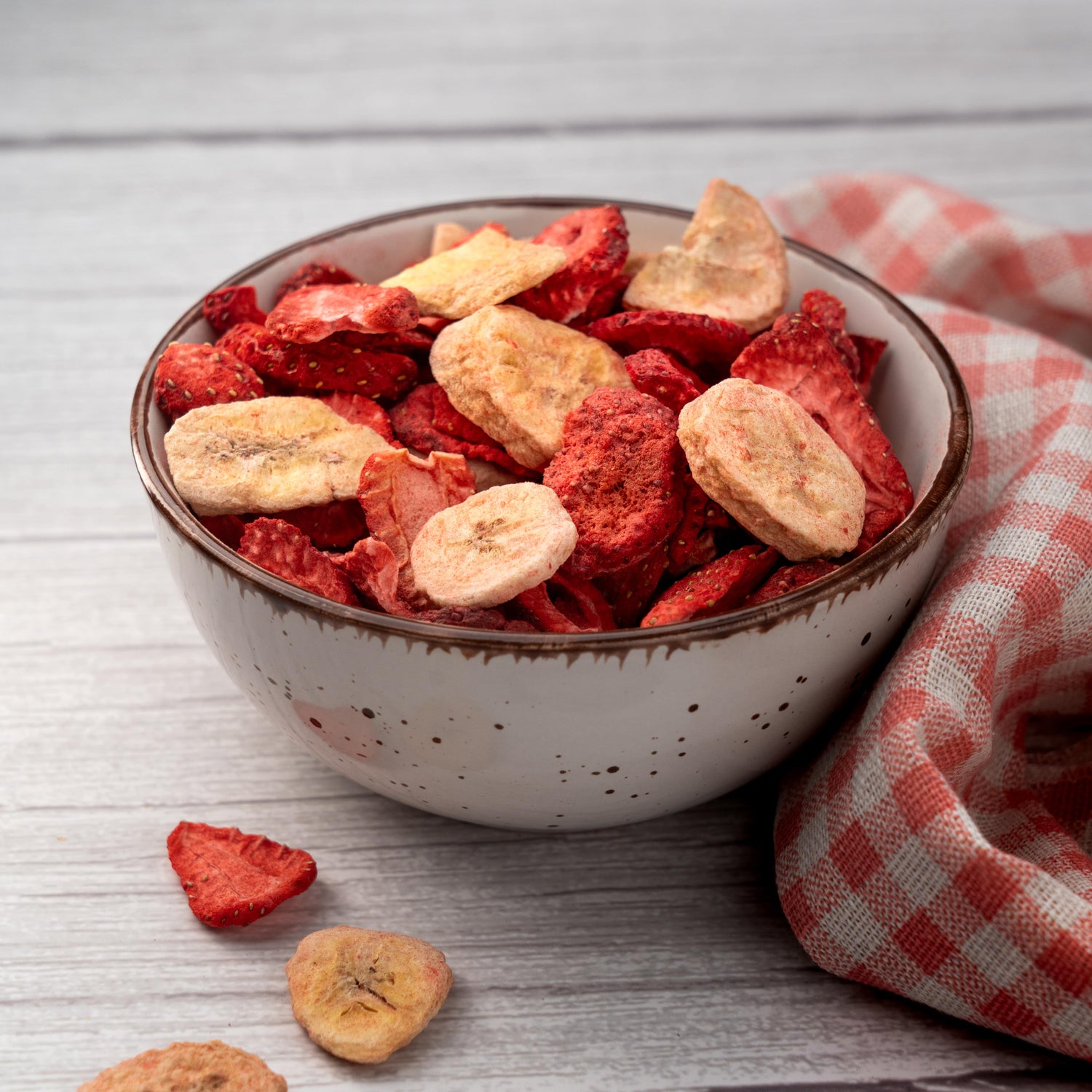 Pol's Freeze Fresh Sliced Strawberry & Banana 15g