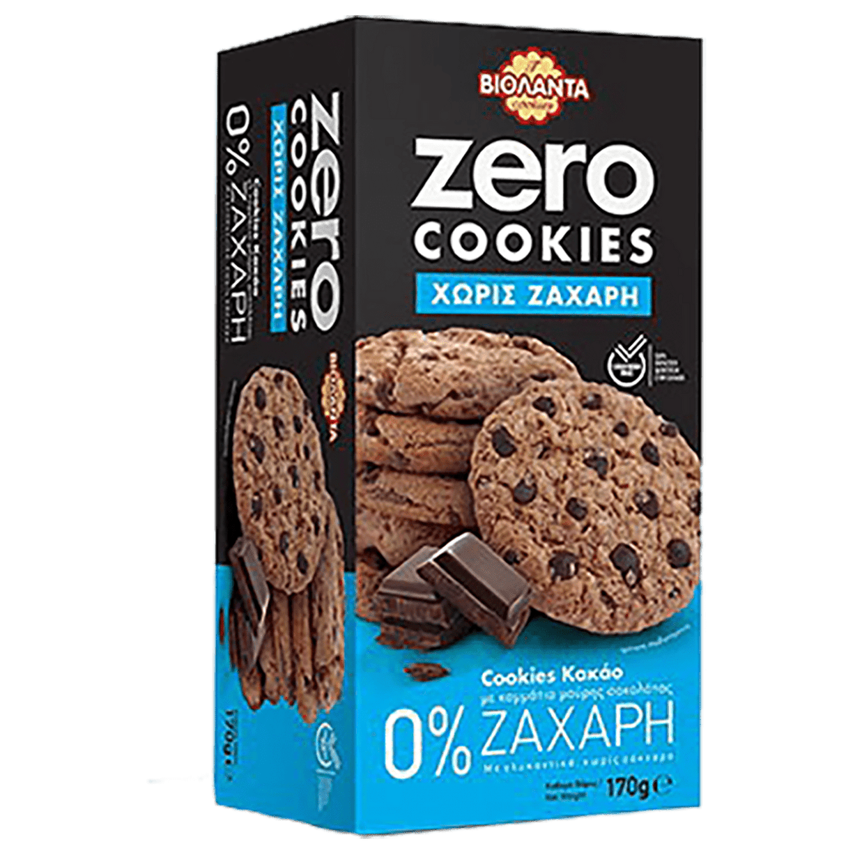 Zero Cookies Violanta Kakao 0% Zucker 170g