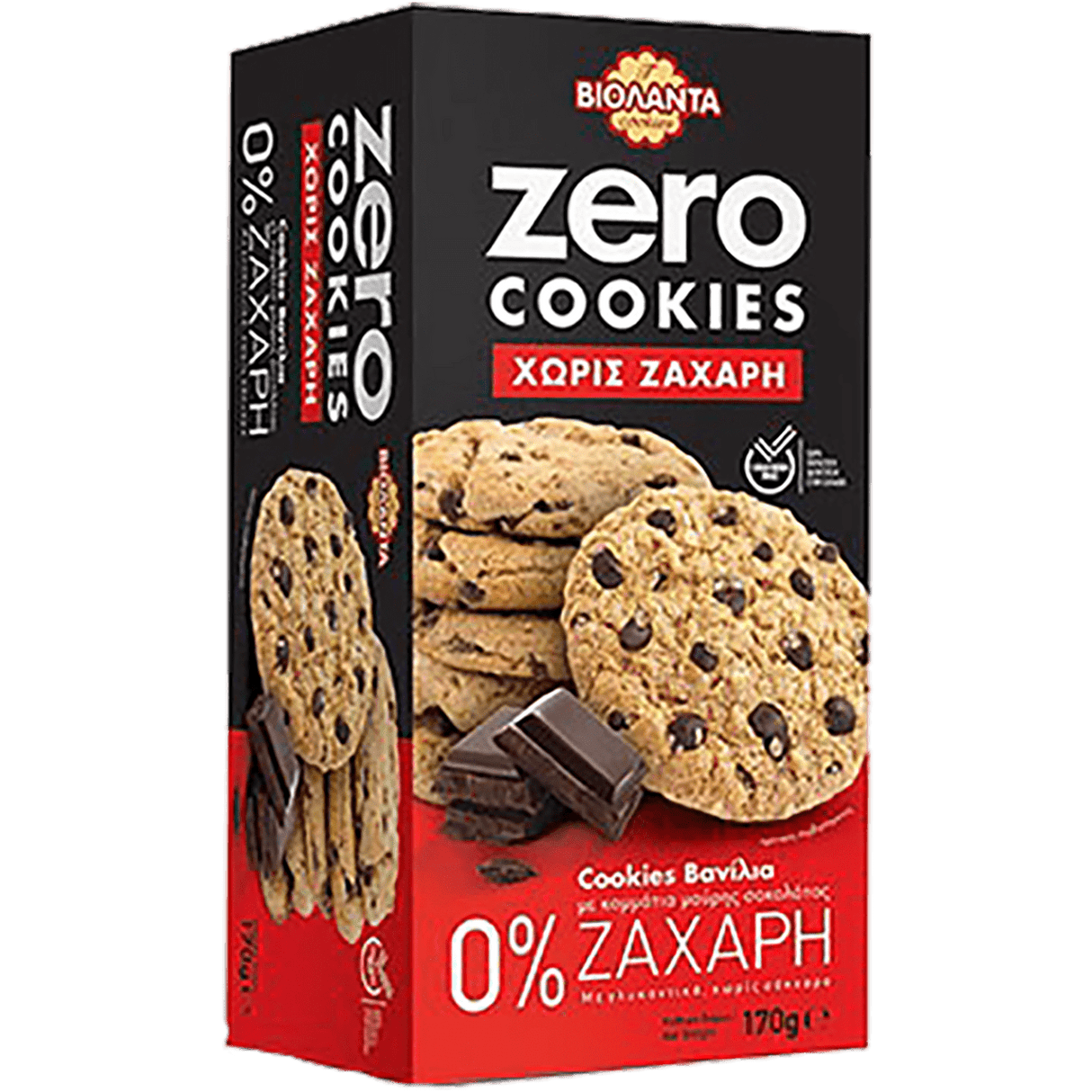 Zero Cookies Violanta Vanille 0% Zucker 170g