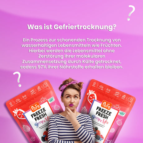 Gefriergetrocknete Früchte – Der gesunde Snack, der begeistert!