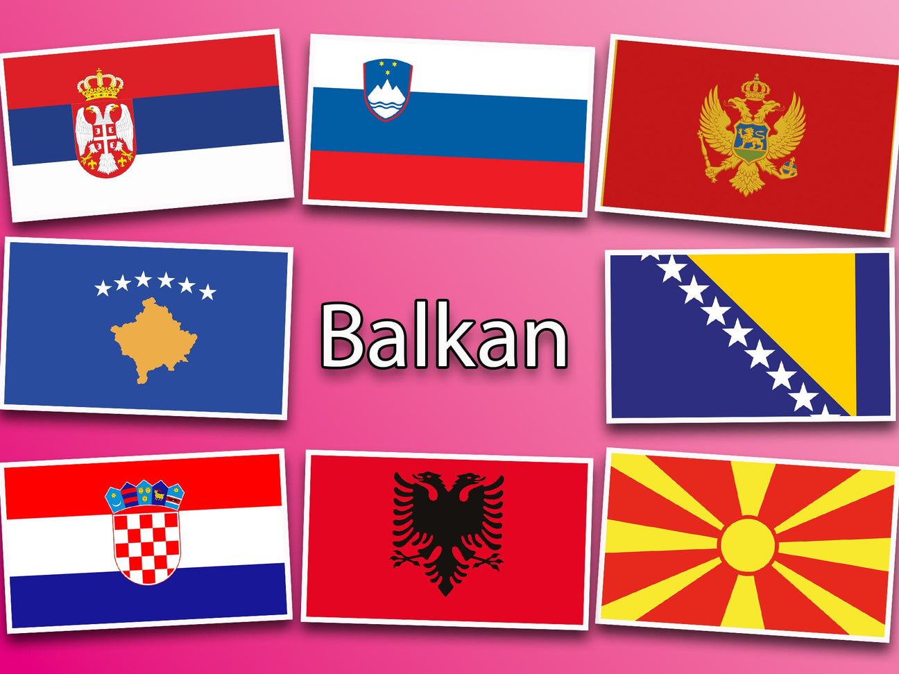 Süßigkeiten aus dem Balkan