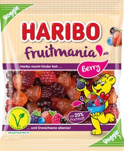 Haribo Fruitmania Berry 160g Veggie