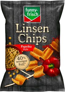 Funny-Frisch Linsen Chips Paprika Style 90g