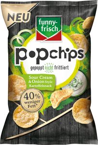 Funny-Frisch Popchips Sour Cream & Onion Style 80g