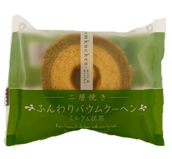 Taiyo Mini Baumkuchen Matcha 60g