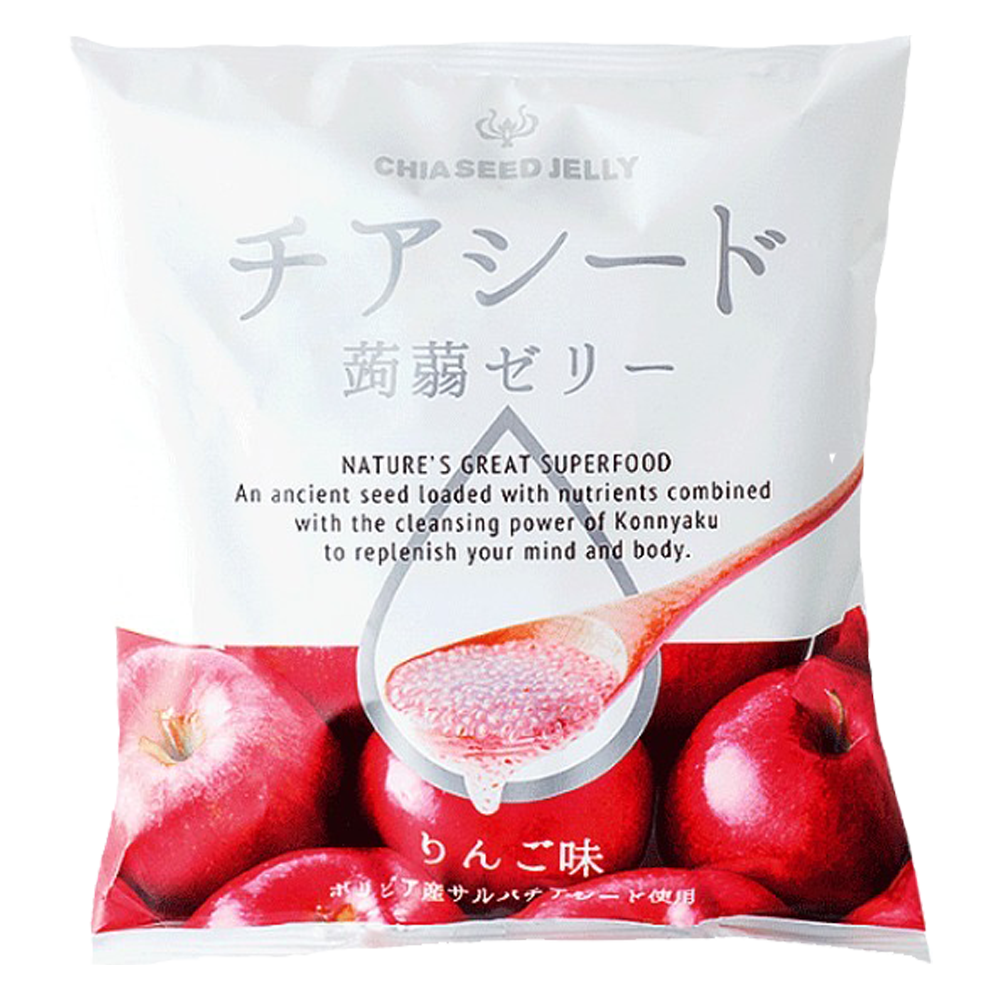 Wakashou Chia Seeds Jelly Apple 175g