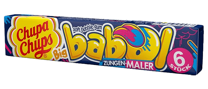 Chupa Chups Big Bubble Gum Zungenmaler 6er