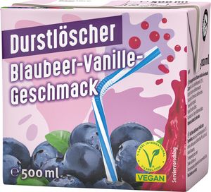 Durstlöscher Blaubeer-Vanille Tetra 0,5l