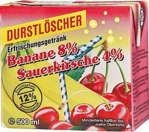 Durstlöscher Banane-Kirsch Tetra 0,5l