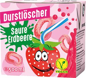 Durstlöscher saure Erdbeere Tetra 0,5l