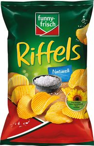 Funny Frisch Riffels Naturell 150g