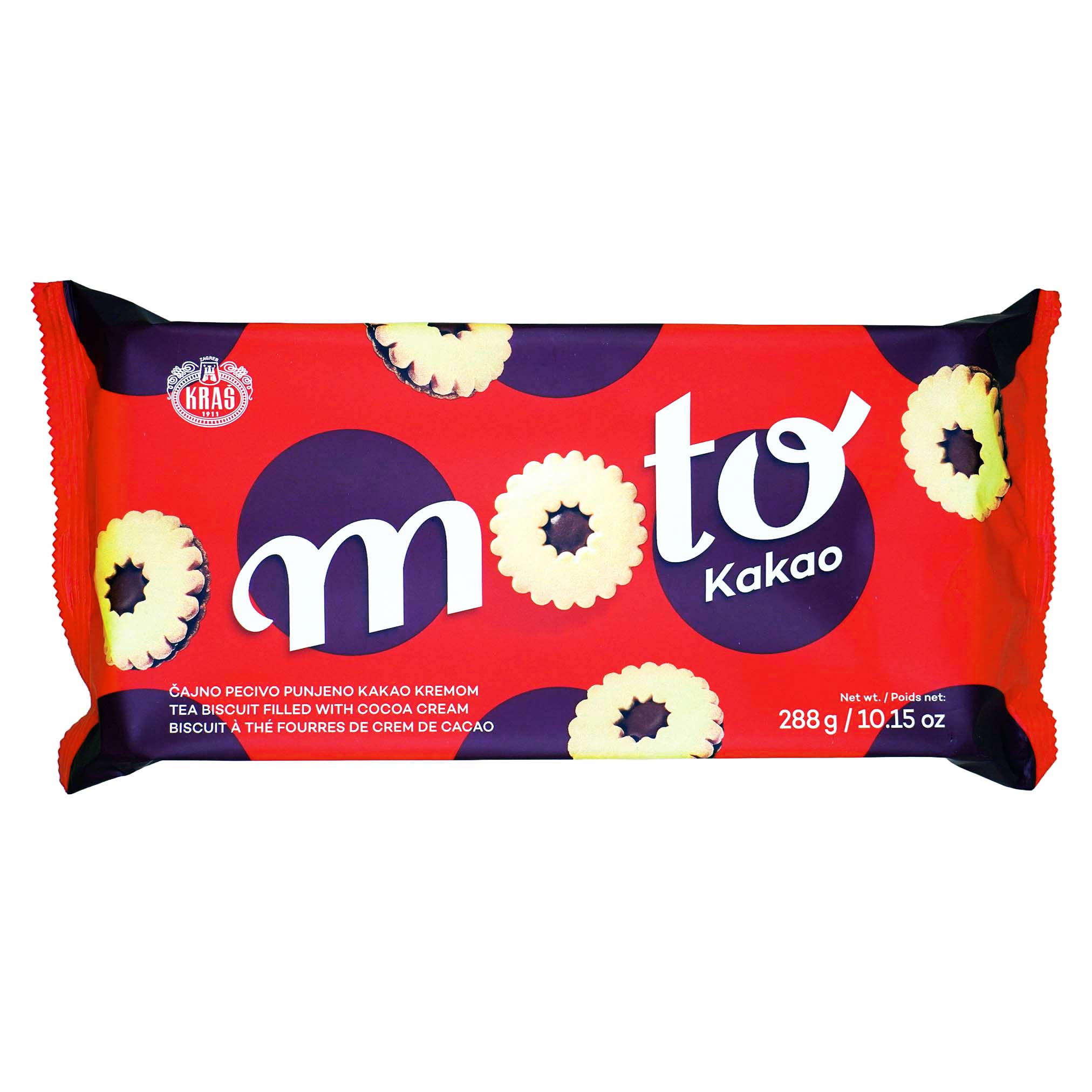 Moto Cocoa Double Biscuits Karolina 288g (MHD17.08.25) – Sweetz United