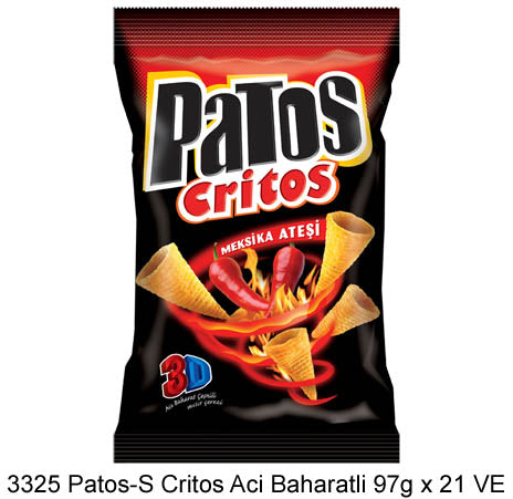 Patos Critos Mexican Chili 100g