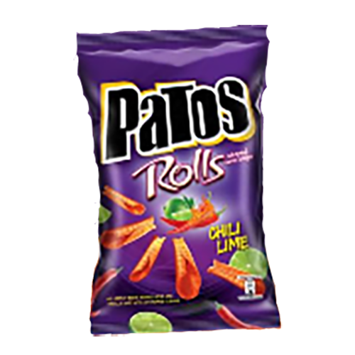 Patos Rolls Chili & Lime 109g