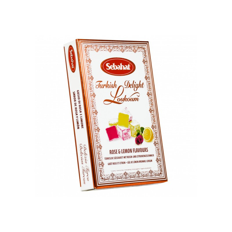 Sebahat Lokum Rose & Lemon Flavor 200g