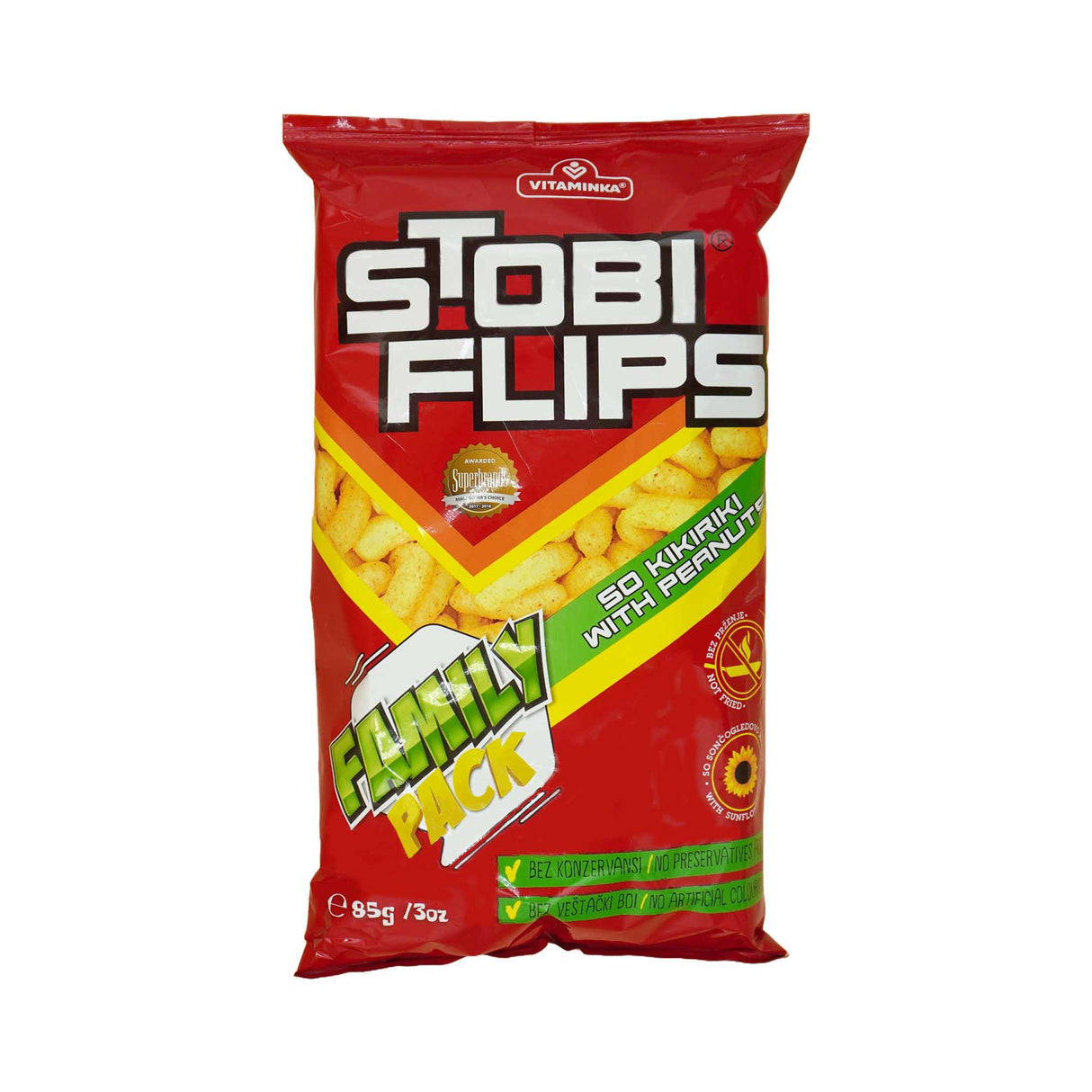 Stobi Peanut Flips Vitaminka 85g