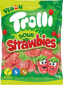 Trolli Sour Strawberry Btl. 150g