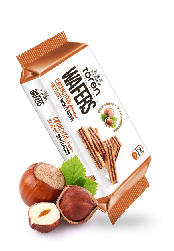 Toren Wafers Haselnuss 55g