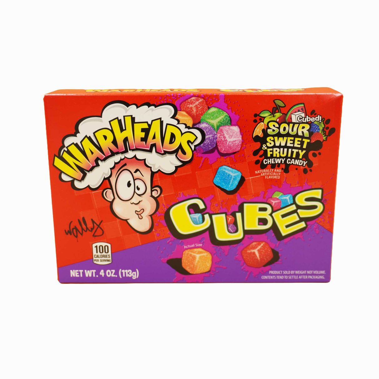 Warheads Chewy Cubes Box 113g