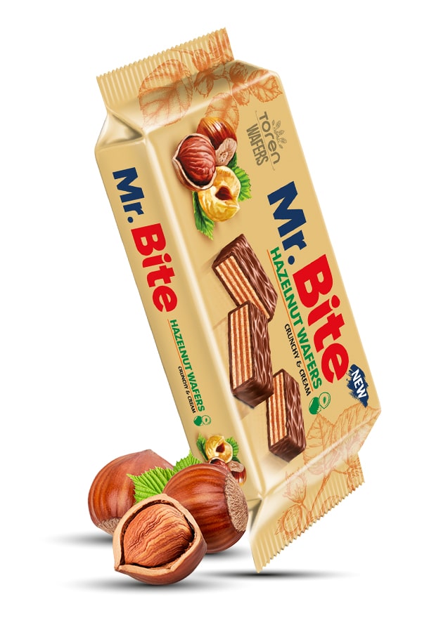 Toren Mr.Bite Waffeln Haselnuss 35g